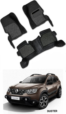 TOFIT ENTERPRISES Leatherite 7D Mat For  Renault Duster(Black)