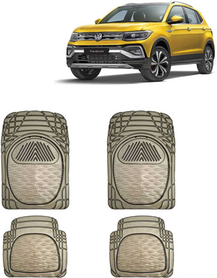 Kingsway PVC Standard Mat For  Volkswagen Taigun(Brown)