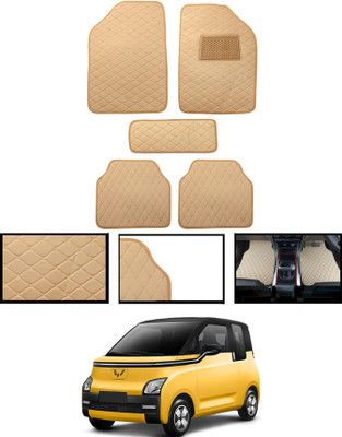 MSNP Leatherite Standard Mat For  MG Comet EV(Beige)