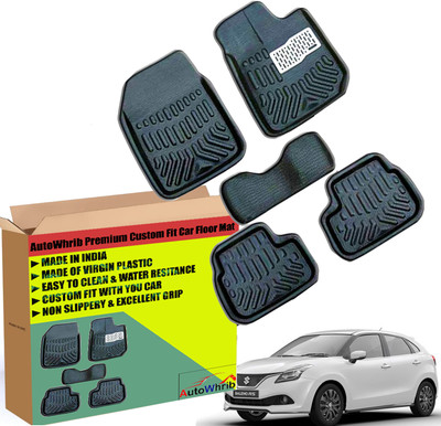 Autowhrib Plastic 3D Mat For  Maruti Suzuki Baleno(Black)