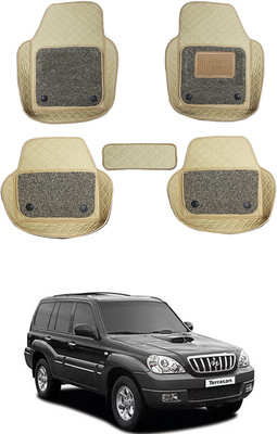 MATIES Leatherite 7D Mat For  Hyundai Terracan(Beige)