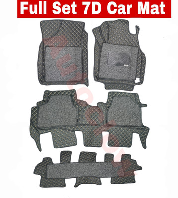 Autoclow Leatherite 7D Mat For  Mahindra Bolero Neo(Silver)