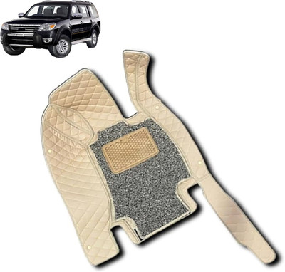 Caronix Leatherite 7D Mat For  Ford Endeavour(Beige)