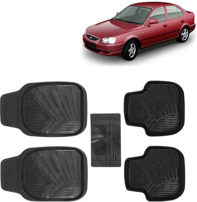 Kingsway PVC Tray Mat For  Hyundai Accent(Black)