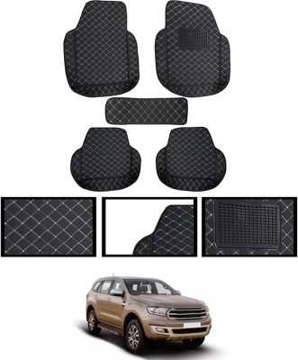 MATIES Leatherite 7D Mat For  Ford Endeavour(Black)