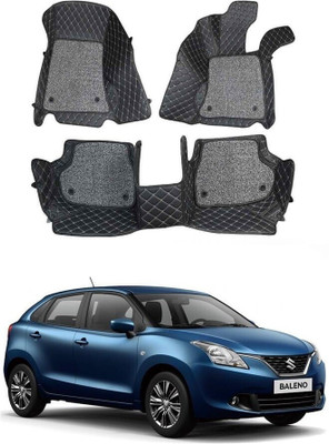 KUNTAIL ENTERPRISES Leatherite 7D Mat For  Maruti Suzuki Baleno(Black)