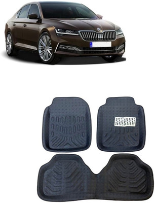 arneja trading company Polyutherine 3D Mat For  Skoda Superb(Black)