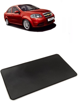 ARNEJA Rubber Standard Mat For  Chevrolet Aveo(Black)