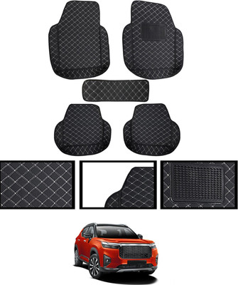 monolive Leatherite Tray Mat For  Honda Elevate(Black)