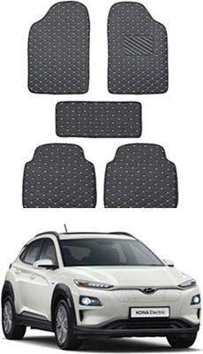 MATIES Leatherite Standard Mat For  Hyundai Kona Electric(Black)