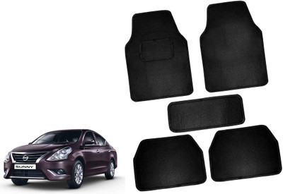 AUTO PEARL Polyester Standard Mat For  Maruti Swift(Black)