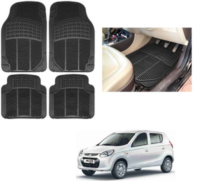 ROSHNEER ENTERPRISES Rubber Standard Mat For  Maruti Alto 800(Black)