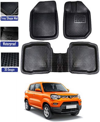 MATIES Plastic Tray Mat For  Toyota S-Presso(Black)