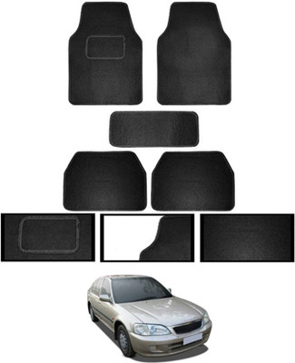 ABJD Fabric Standard Mat For  Honda City(Black)