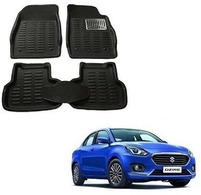 SLSHILPA Plastic 3D Mat For  Maruti Suzuki Swift Dzire(Black)