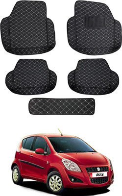 RKPSP Leatherite 7D Mat For  Datsun Redi GO(Black)