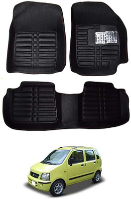 MATIES Plastic 5D Mat For  Maruti Suzuki WagonR(Black)