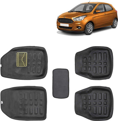 Kingsway PVC 3D Mat For  Ford Figo(Black)