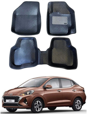 ARNEJA Polyutherine 5D Mat For  Hyundai Aura(Black)