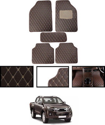 MATIES Leatherite Standard Mat For  Isuzu DMAX(Brown)