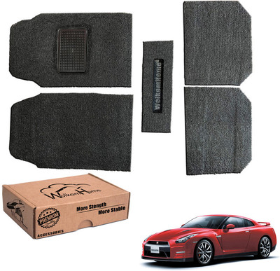 WolkomHome PVC Standard Mat For  Universal For Car(Black)