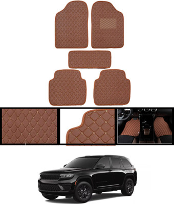 CCMM Leatherite Standard Mat For  Jeep Grand Cherokee(Brown)
