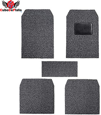 CuboDePlato PVC, Nylon Standard Mat For  Skoda Fabia(Grey)