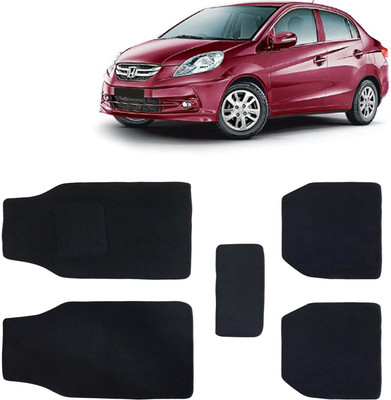 Kingsway Fabric Standard Mat For  Honda Amaze(Black)