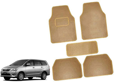 AUTO PEARL Polyester Standard Mat For  Toyota Innova(Beige)