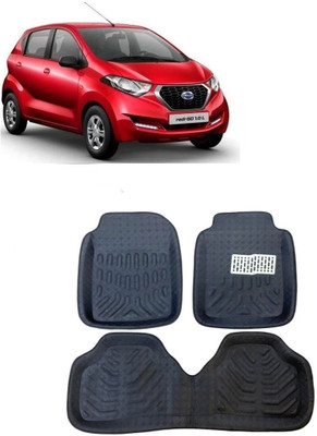 arneja trading company Polyutherine 3D Mat For  Datsun Redi GO(Black)