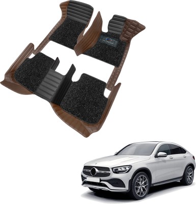 AutoFurnish Leatherite 9D Mat For  Mercedes Benz GLC-Class(Maroon, Black)