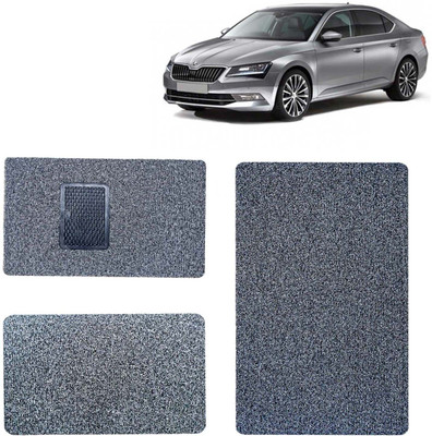 Kingsway PVC Standard Mat For  Skoda Superb(Grey)