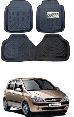 arneja trading company Polyutherine 3D Mat For  Hyundai Getz Prime(Black)