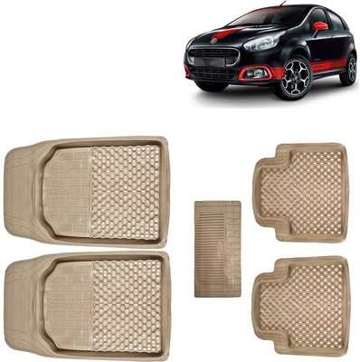 Kingsway PVC Tray Mat For  Fiat Abarth Punto(Beige)