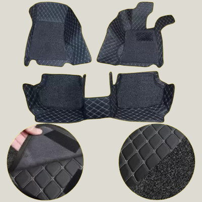 AUTOFIIX Leatherite 7D Mat For  Hyundai Creta(Black)