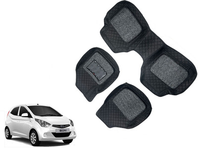 AUTO PEARL Leatherite 7D Mat For  Hyundai Eon(Black)