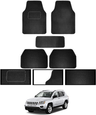 MATIES Fabric Standard Mat For  Jeep Compass(Black)