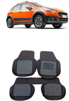 arneja trading company Leatherite 7D Mat For  Fiat Avventura(Red, Black)