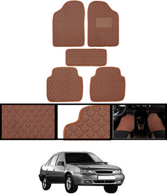 AYW Leatherite Standard Mat For  Maruti Suzuki Cielo(Orange)