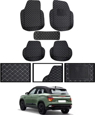 MSNP Leatherite Standard Mat For  Hyundai Creta(Black)