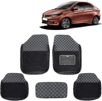 Kingsway Leatherite 7D Mat For  Tata Tigor(Black)