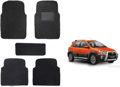 TOFIT ENTERPRISE PVC Standard Mat For  Toyota Etios Cross(Black)