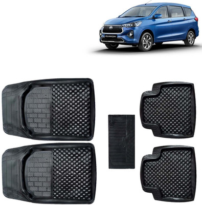 Kingsway PVC Tray Mat For  Toyota Universal For Car(Black)