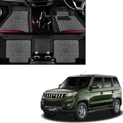 Autoclow Leatherite 7D Mat For  Mahindra Scorpio N (7 Seater)(Silver, Silver)