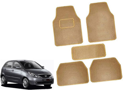 AUTO PEARL Polyester Standard Mat For  Tata Indigo(Beige)