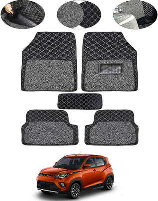 MSNP Leatherite 7D Mat For  Mahindra Universal For Car(Black)