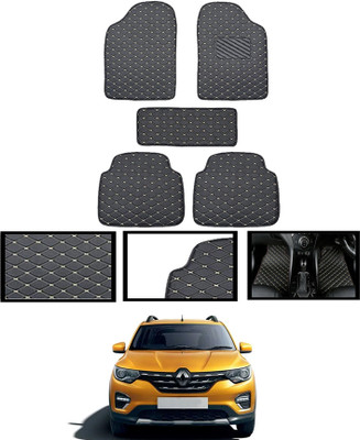 MATIES Leatherite Standard Mat For  Renault Universal For Car(Black)