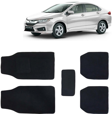 Kingsway Fabric Standard Mat For  Honda City(Black)