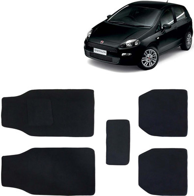 Kingsway Fabric Standard Mat For  Fiat Punto(Black)