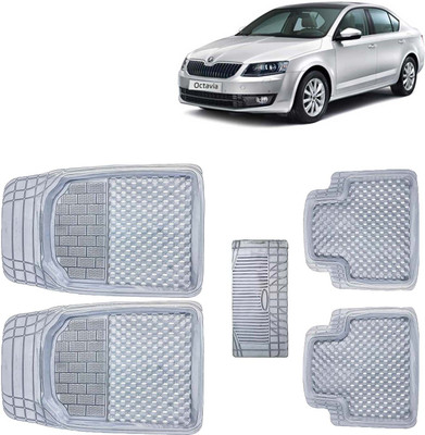 Kingsway PVC Tray Mat For  Skoda Octavia(Clear)